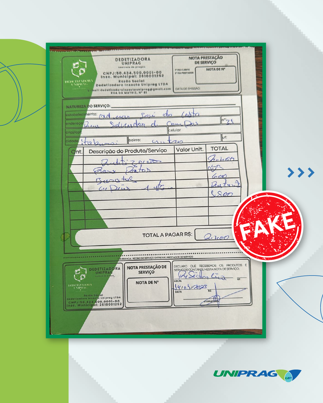 Cuidado Com o Golpe Do Litro - Paraná // Dedetizadora Curitiba